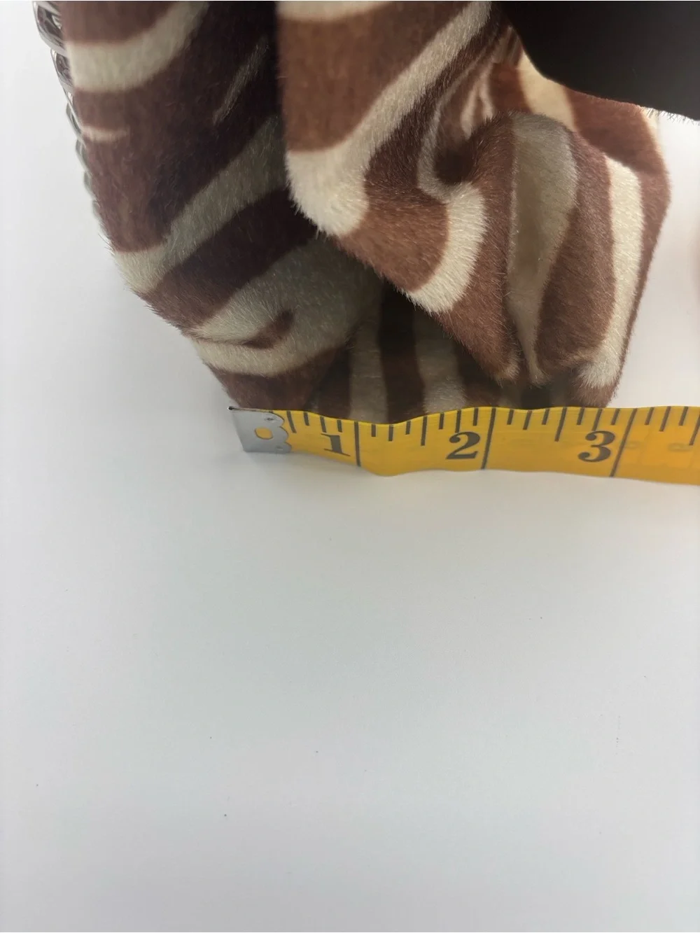 Stella McCartney Shoulder/Handbag - Leopard & Zebra Animal Print - Faux Calf Fur